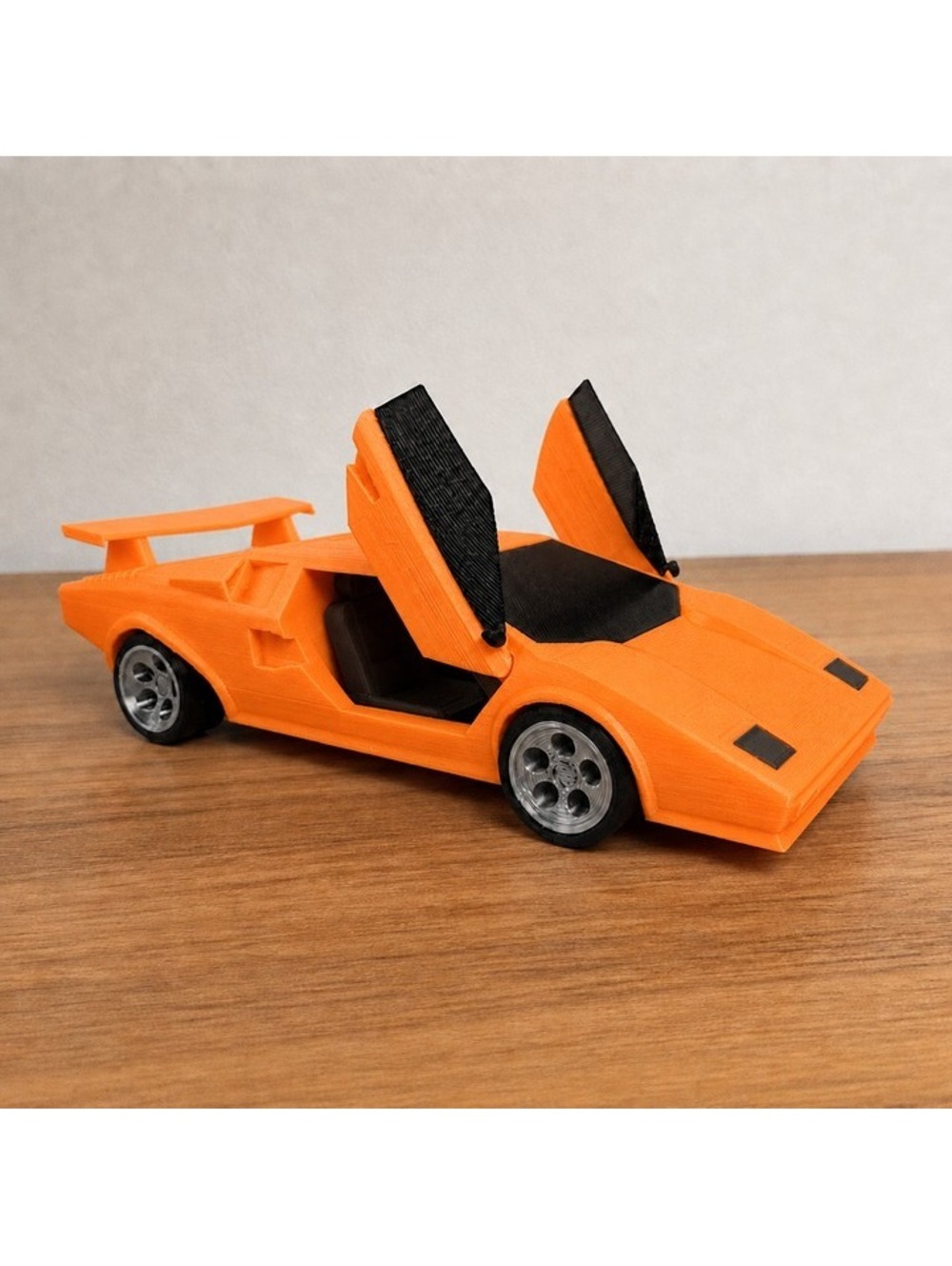 Orange Lamborghini Countach Toy